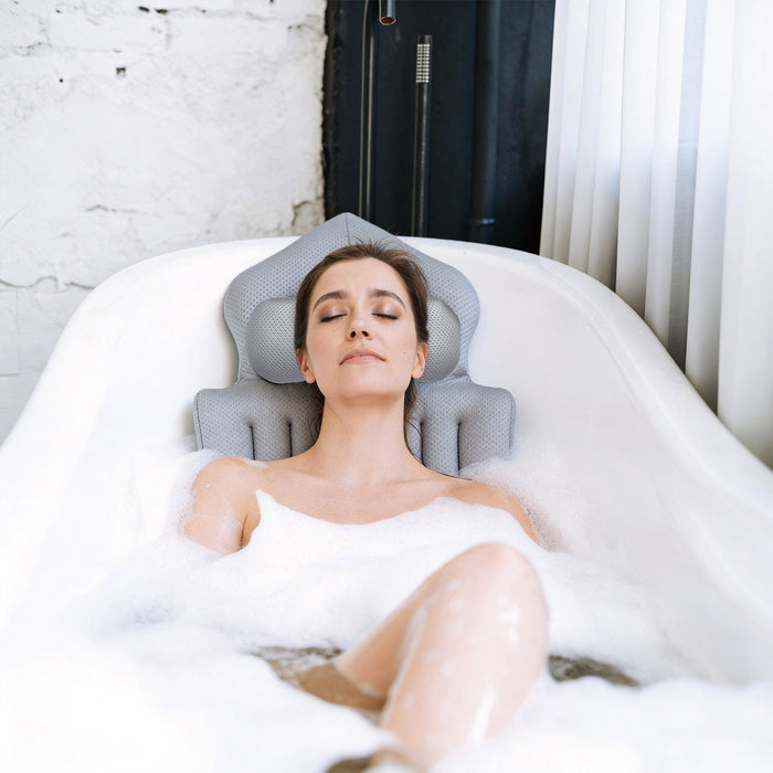 Full Body Bath Pillow – 4D Cushion with Lumbar Support
