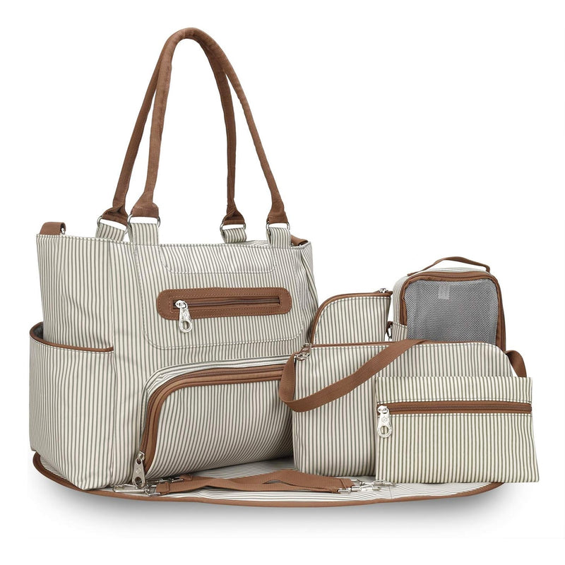 8-Piece Diaper Bag Set – Practical and Spacious for Babies