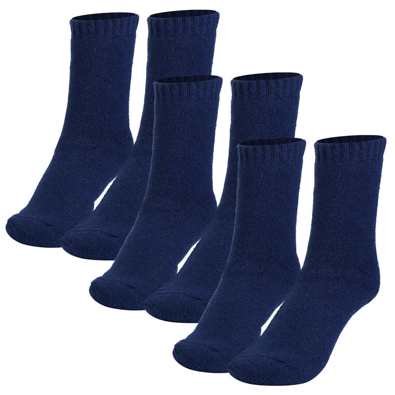 Men's Thermal Socks – 3 Pairs Pack, Soft and Breathable Fleece Lining