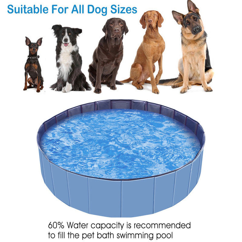 Pet Bathtub - 160cm PVC Pool for Dogs and Cats