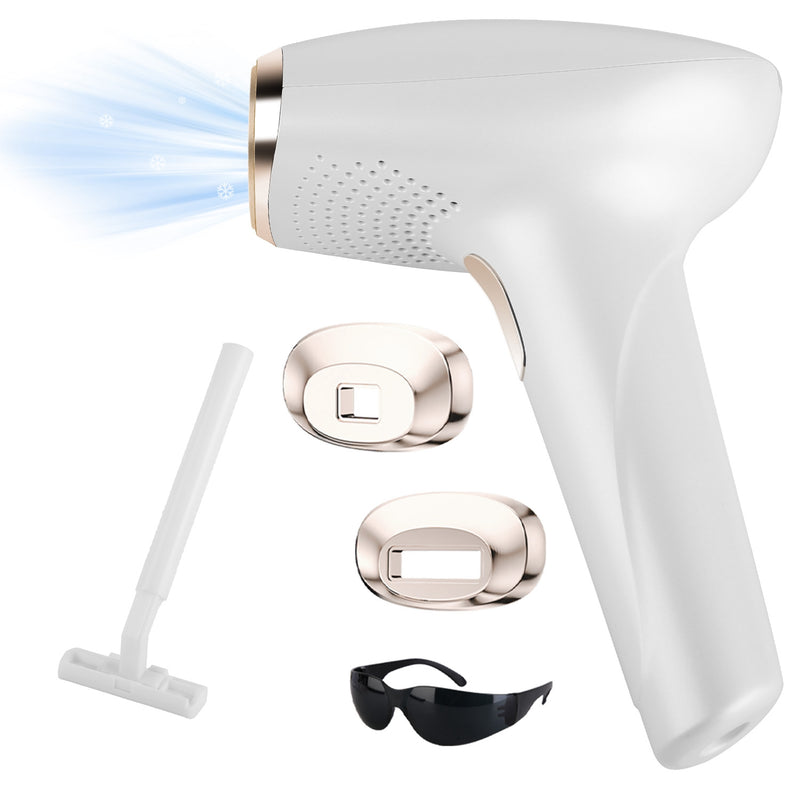 IPL Laser Hair Removal – Ice Cooling, 9 Intensities for Underarms, Legs, and Bikini