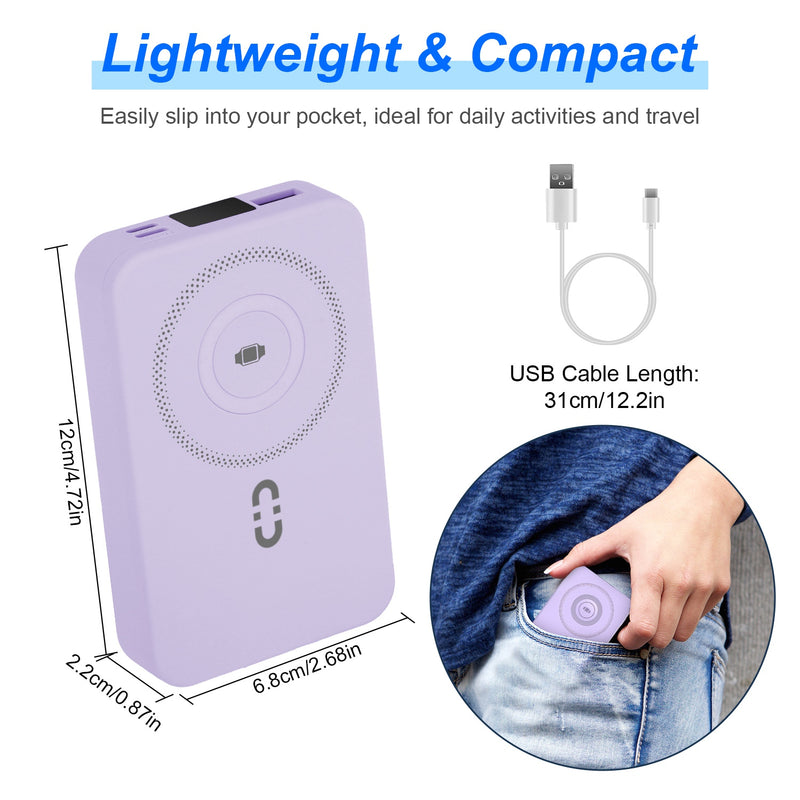 10000mAh Power Bank – Phone Stand with MagSafe and PD20W