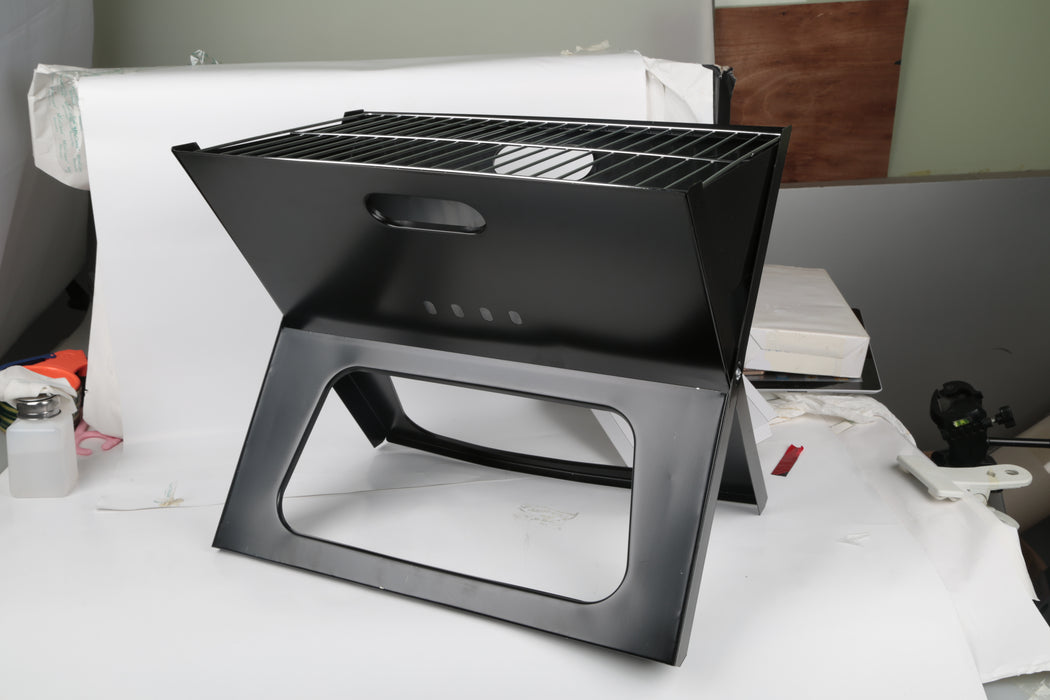 Travel Grill - Foldable Charcoal BBQ for Garden and Camping