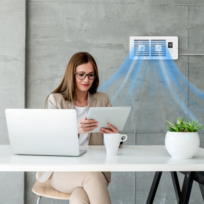 4x10 Smart Booster Fan – Dual Motor with Remote Control