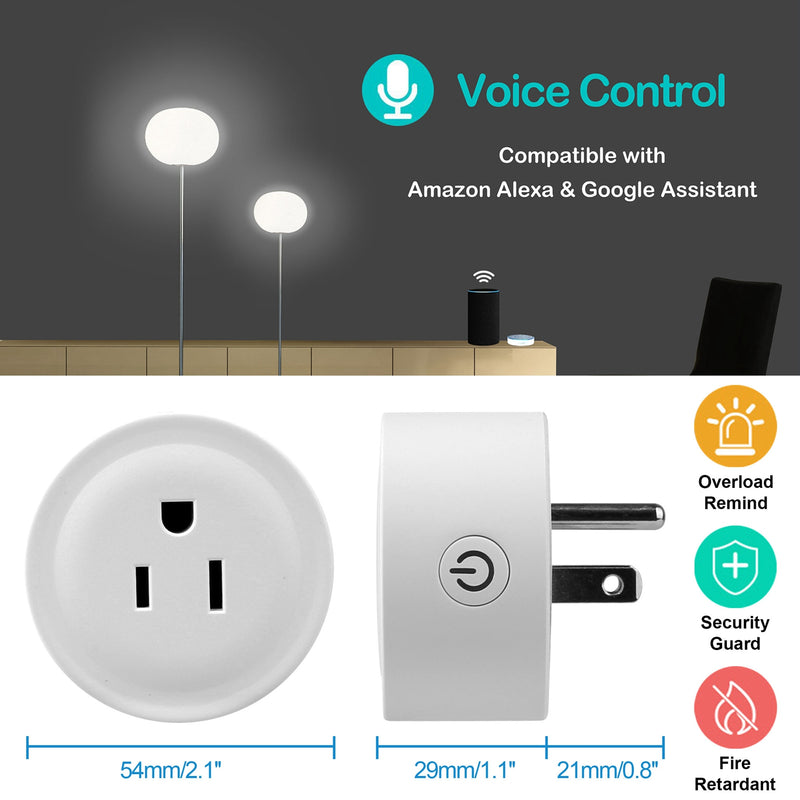 WiFi Smart Socket – Smart Plug with Voice Control and Timer