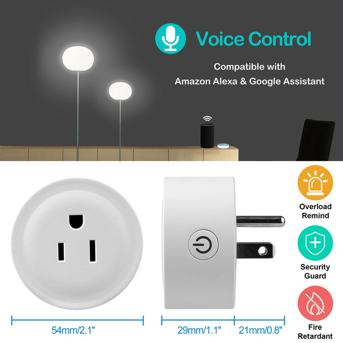 WiFi Smart Socket – Smart Plug with Voice Control and Timer