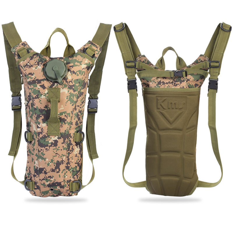 Portable Hydration Backpack – 3L with Water Bladder for Climbing and Cycling
