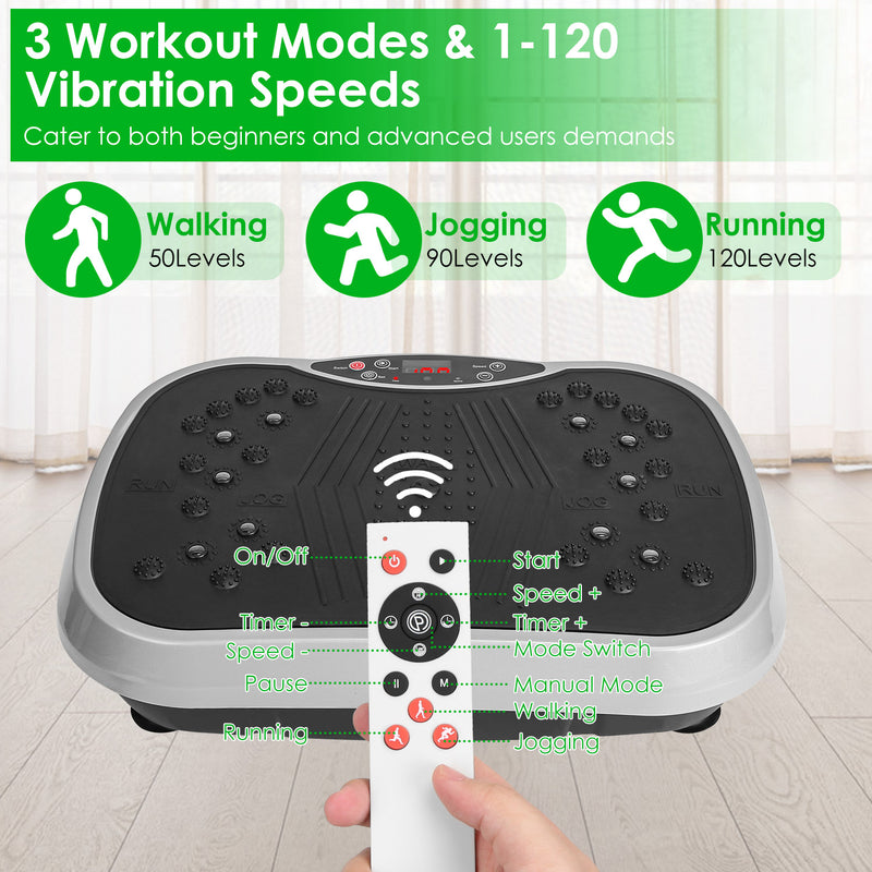 Fitness Vibration Platform with Magnetic Therapy