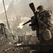 Portada del juego Sniper Elite 4 para Nintendo Switch con acción táctica y gráficos adaptados