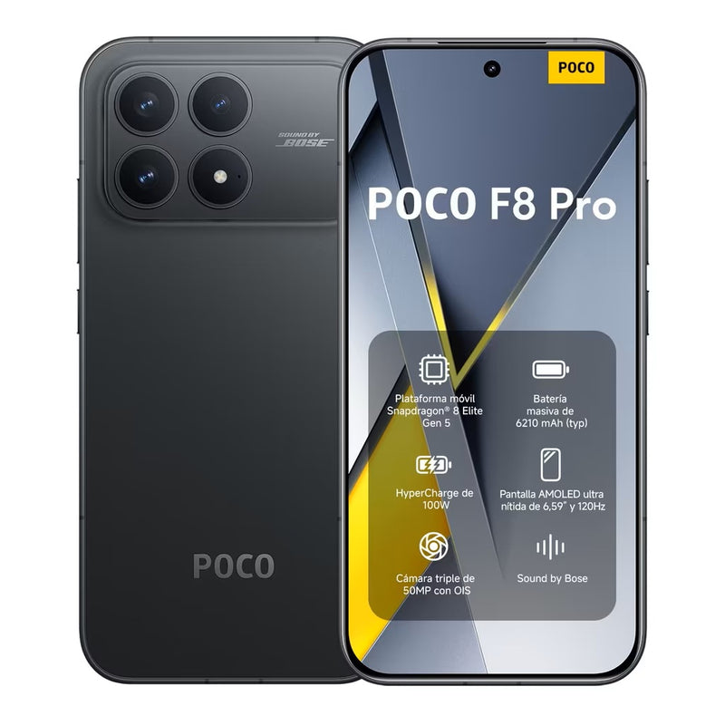 Xiaomi Poco F8 Pro 5G 6.59" Cell Phone - Dual SIM - 512GB ROM | 12GB RAM