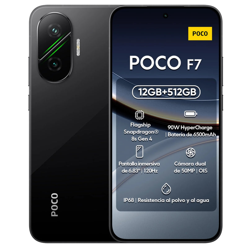 Xiaomi Poco F7 5G 6.83" Cell Phone - Dual SIM - 512GB ROM | 12GB RAM