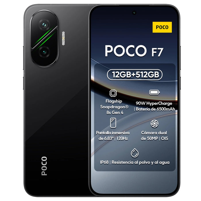 Celular Xiaomi Poco F7 5G 6.83" - Dual SIM - 512GB ROM | 12GB RAM