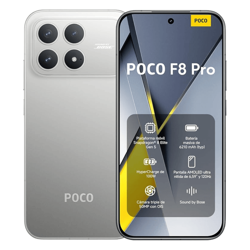 Xiaomi Poco F8 Pro 5G 6.59" Cell Phone - Dual SIM - 256GB ROM | 12GB RAM