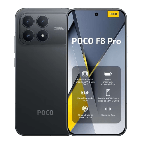 Xiaomi Poco F8 Pro 5G 6.59" Cell Phone - Dual SIM - 256GB ROM | 12GB RAM