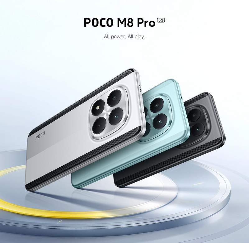 Xiaomi Poco M8 Pro 5G 6.83" Cell Phone - Dual SIM - 256GB ROM | 8GB RAM
