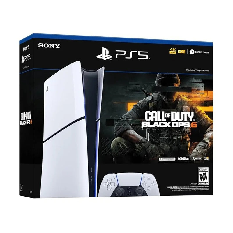 Consola PlayStation 5 Slim Digital + Call of Duty Black Ops 6 (Bundle) - 1TB ROM SSD