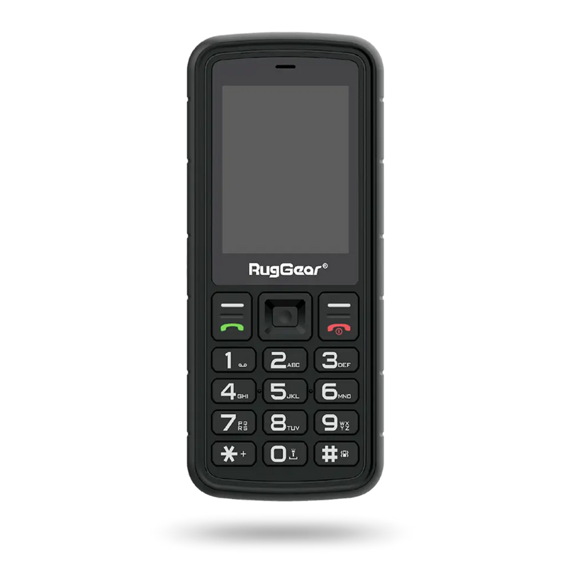 Ruggear RG16 2.4" Mobile Phone - Dual SIM - 48MB ROM - (Black)