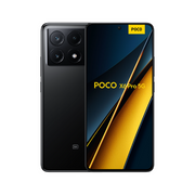 Celular Poco X6 Pro 5G con pantalla de 6.67 pulgadas, doble SIM, 256GB de almacenamiento y 8GB de RAM.