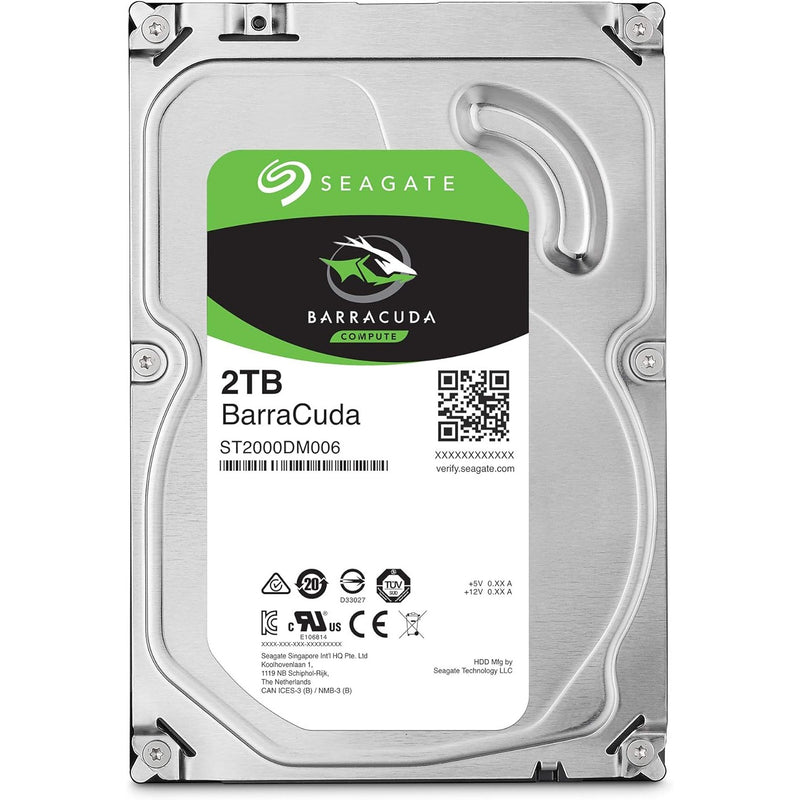 Disco Duro Interno Seagate Barracuda de 2TB