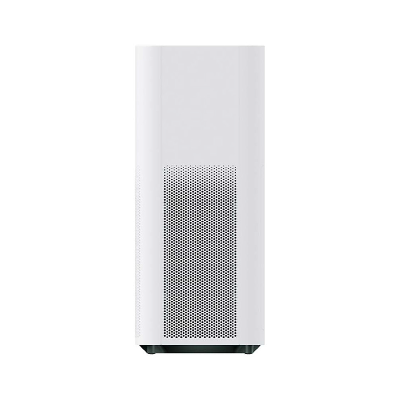 Purificador de aire Xiaomi Mi Air Purifier Pro H EU en color blanco con pantalla digital y filtro HEPA para eliminar partículas.